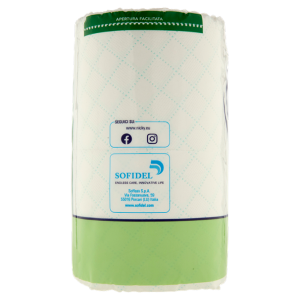 Nicky Nature Carta Igienica 6 pz