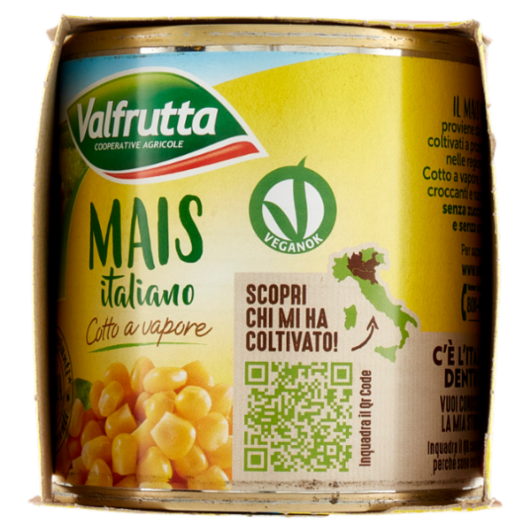 Valfrutta Mais Italiano Cotto a vapore 4 x 160 g