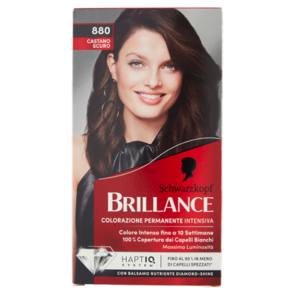 Brillance Colorazione Permanente Intensiva 880 Castano Scuro