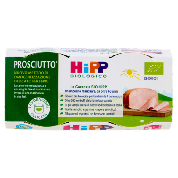 HiPP Biologico Prosciutto* 2 x 80 g