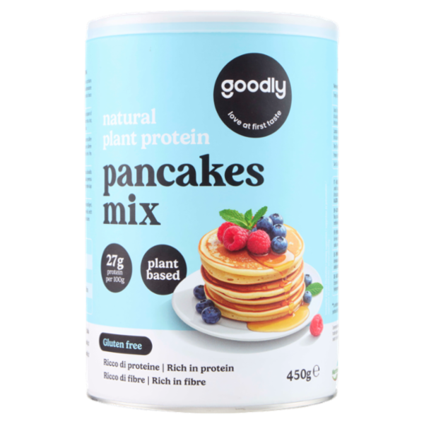 goodly natural plant protein pancakes mix 450 g