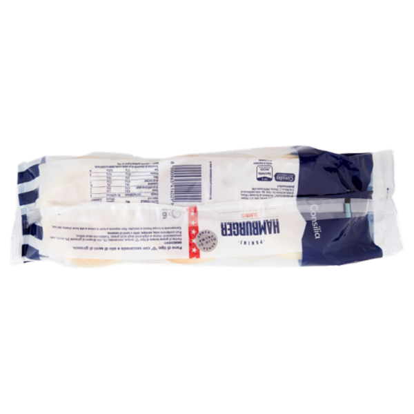 Consilia Pane per Hamburger 6 pezzi 300 g