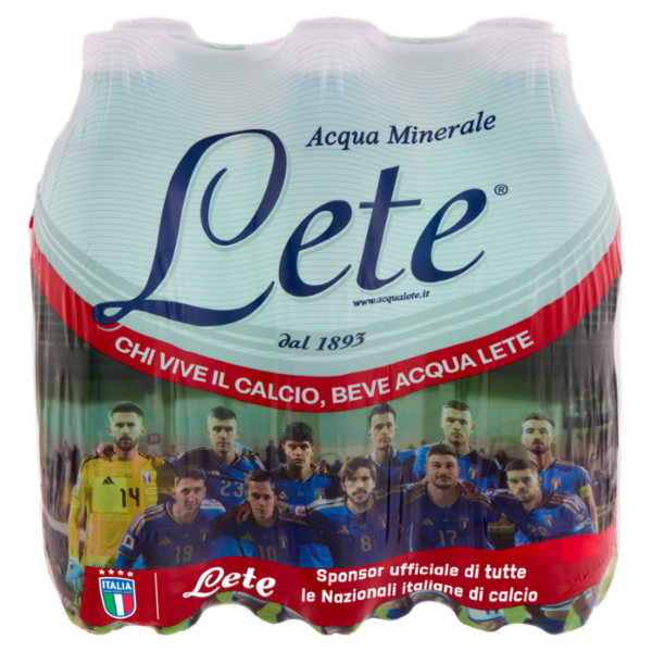 Lete Acqua Minerale Effervescente Naturale 6 x 50 cl