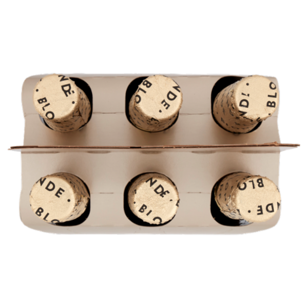 LEFFE BLONDE Birra bionda belga d'abbazia doppio malto bottiglia 6x33cl