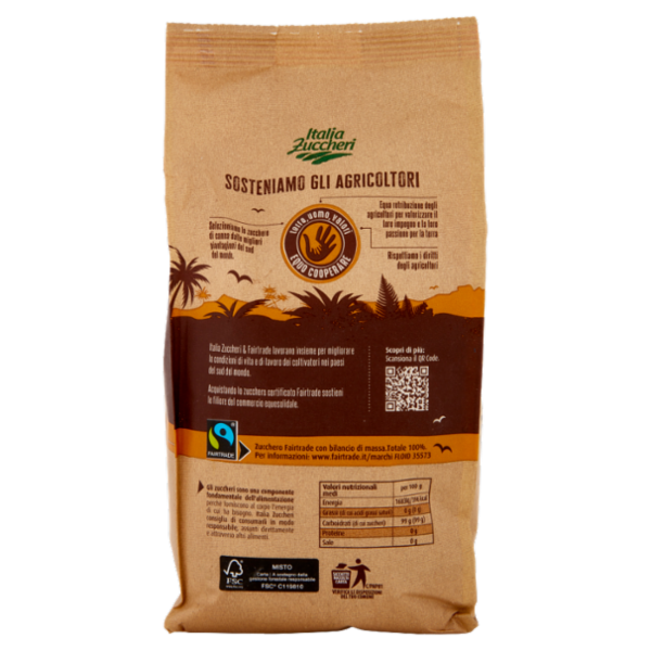 Italia Zuccheri Oro del Tropico Zucchero Grezzo di Canna 1 kg