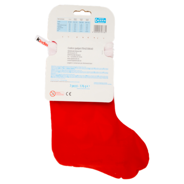 Kinder Happy Calza Maxi Hot Wheels 7 pezzi 176 g