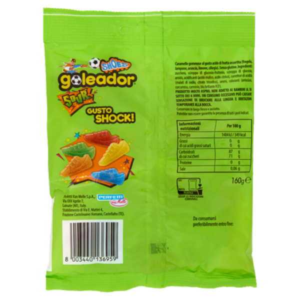 goleador Shoes Sour 160 g