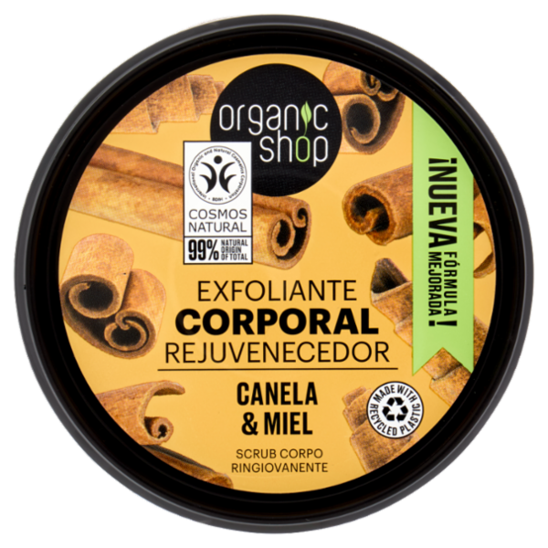 organic shop Scrub Corpo Ringiovanente Canela & Miel 250 ml