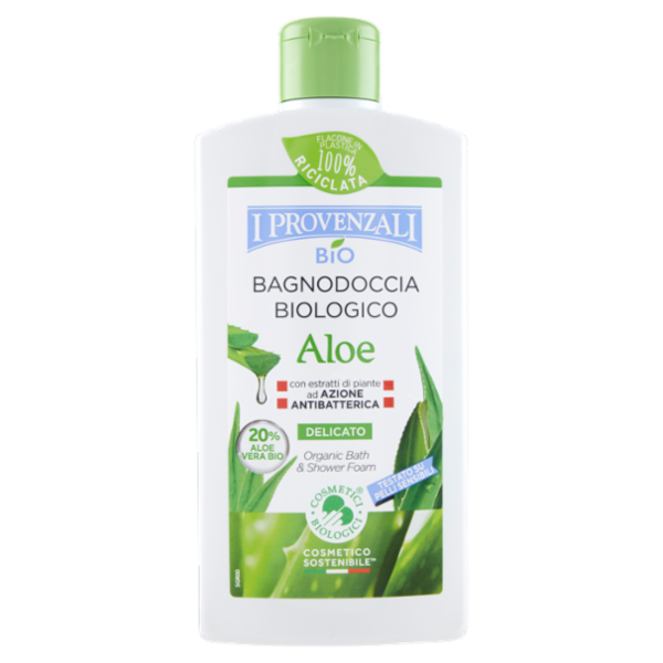 I Provenzali Bio Bagnodoccia Biologico Aloe Delicato 400 mL