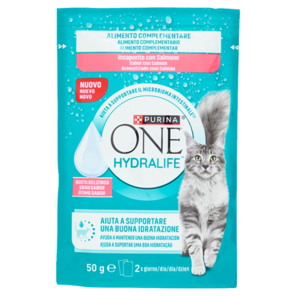 PURINA ONE Hydralife con Salmone 50g