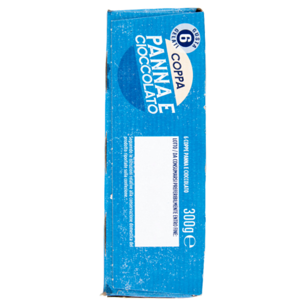 IL GIGANTE Coppa Panna e Cioccolato 6 x 50 g