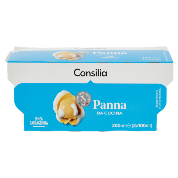 Consilia Panna da Cucina Uht 2x100 ml