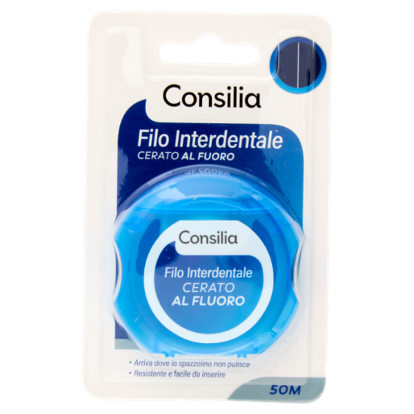Consilia Filo Interdentale Cerato al Fluoro 50 m
