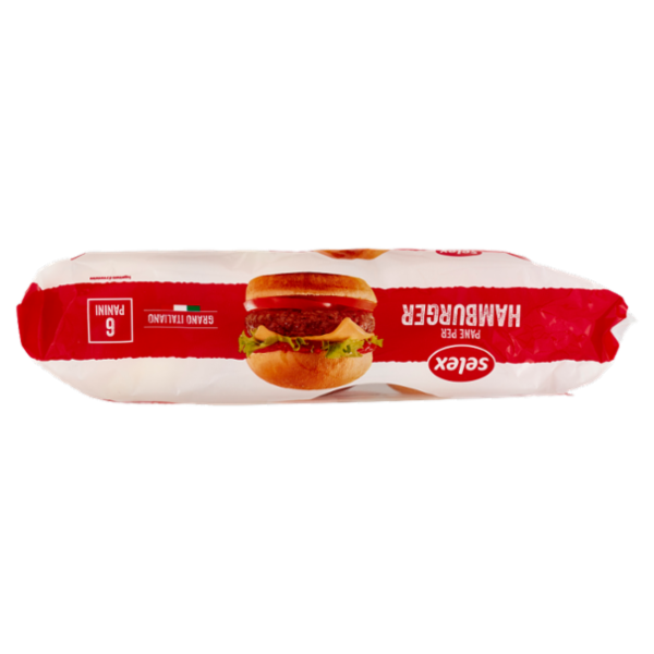 Selex Pane per Hamburger 6 pezzi 300 g
