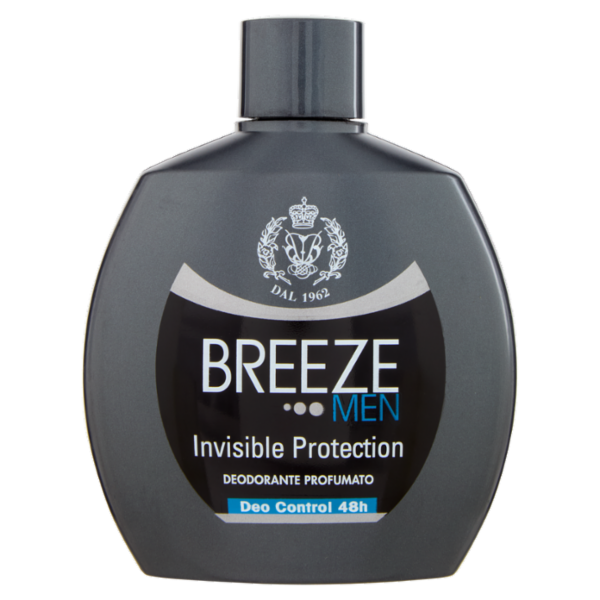 Breeze Men Invisible Protection Deodorante Profumato 100 mL