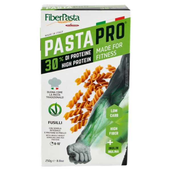FiberPasta PastaPro 30% di Proteine Fusilli 250 g