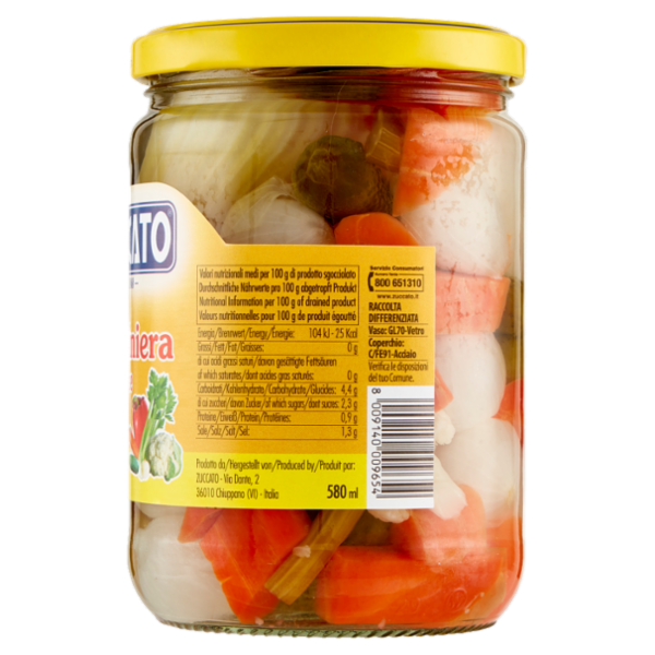 Zuccato la Giardiniera agrodolce 560 g