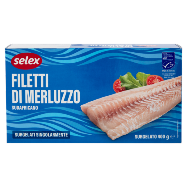 Selex Filetti di Merluzzo Surgelati 400 g