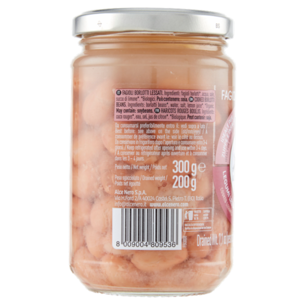 alce nero Fagioli Borlotti 300 g