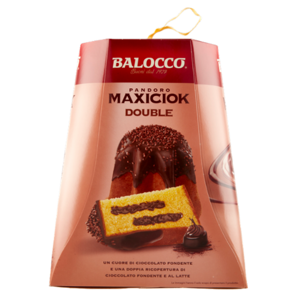 Balocco Pandoro Maxiciok Double 800 g