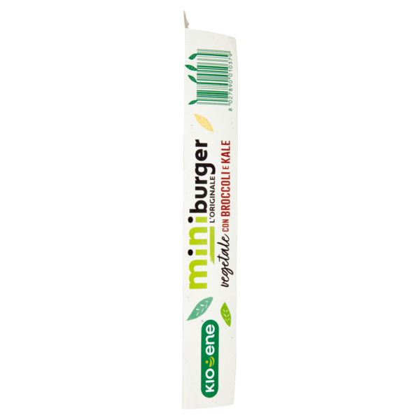 Kioene miniburger l'Originale vegetale con Broccoli e Kale 200 g