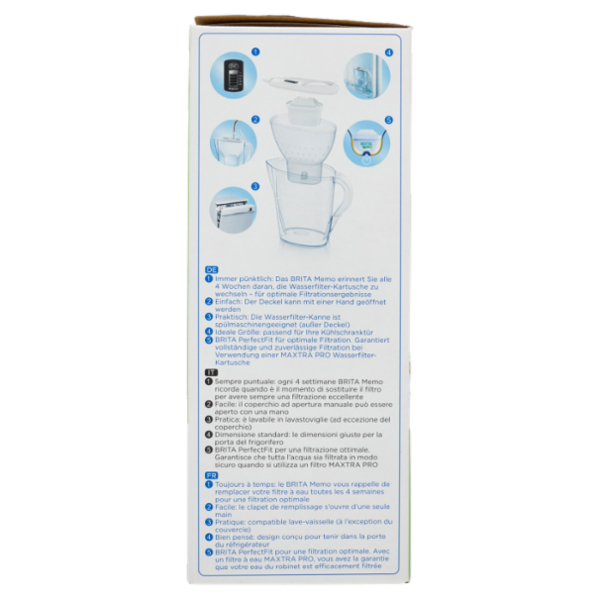 Brita Caraffa filtrante Marella White 2,4 L