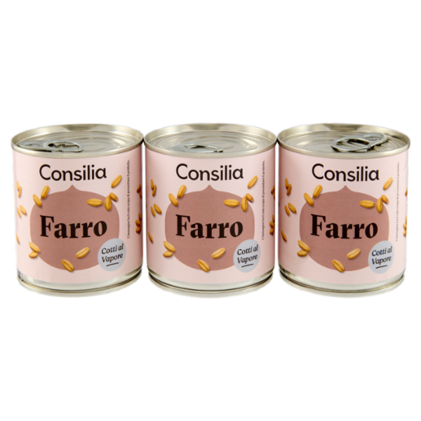 Consilia Farro al Vapore 3x150 g