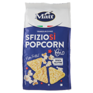 Matt Sfiziosì Popcorn Bio Triangolini Di Mais 60 g