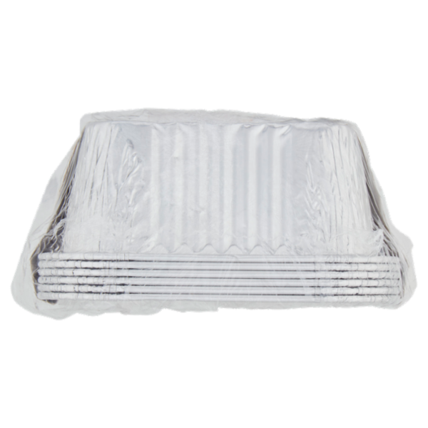 Cuki Cuoce Vaschette Alluminio doppia forza 1 Porzione 6 pz
