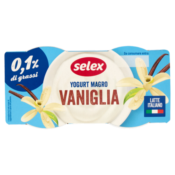Selex Yogurt Magro Vaniglia 2x125 g