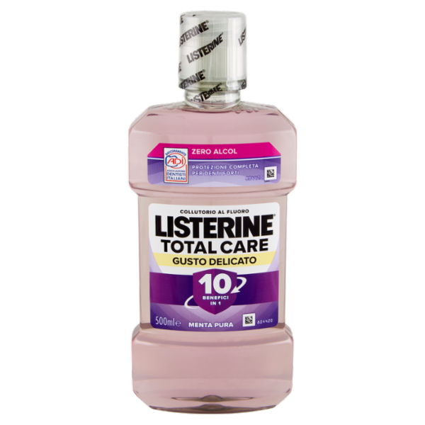 Listerine Total Care Gusto Delicato Zero Alcol 500 ml