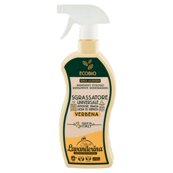 Lavanderina Sgrassatore Universale Verbena Ecobio 650 mL