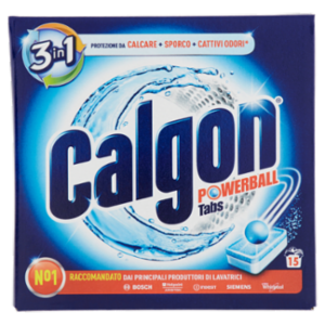 Calgon Pastiglie Anticalcare Lavatrice 3in1 15 Tabs - 195 Gr