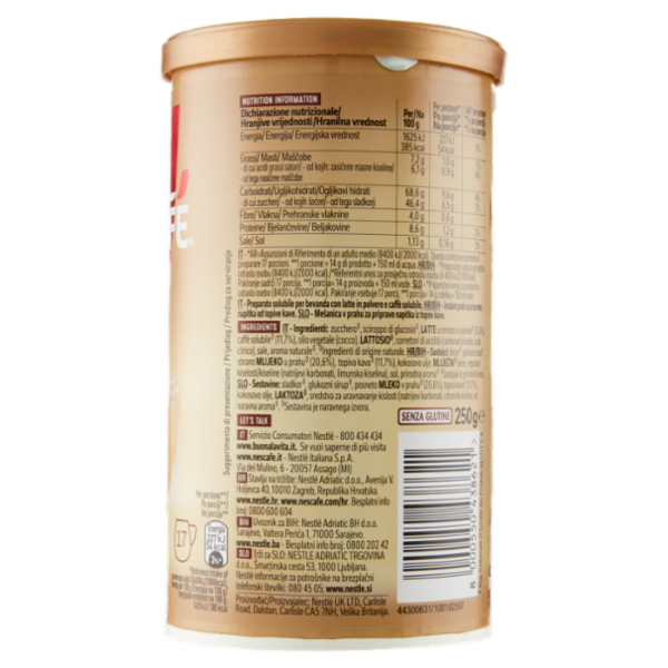 NESCAFÉ Cappuccino Solubile Barattolo 250g