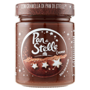 Pan Di Stelle Crema Al Cacao Nocciole e Granella Di Biscotto 330g