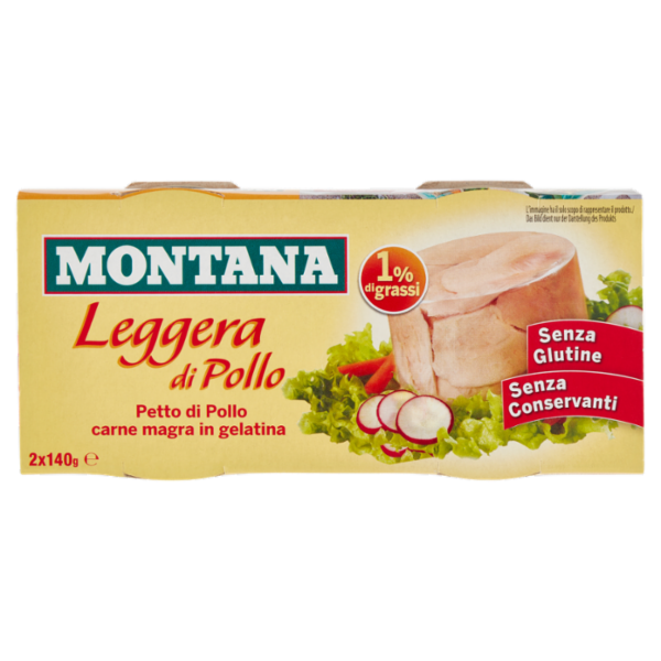 Montana Leggera di Pollo 2 x 140 g