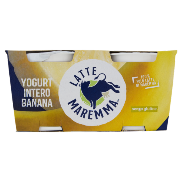 Latte Maremma Yogurt Intero Banana 2 x 125 g