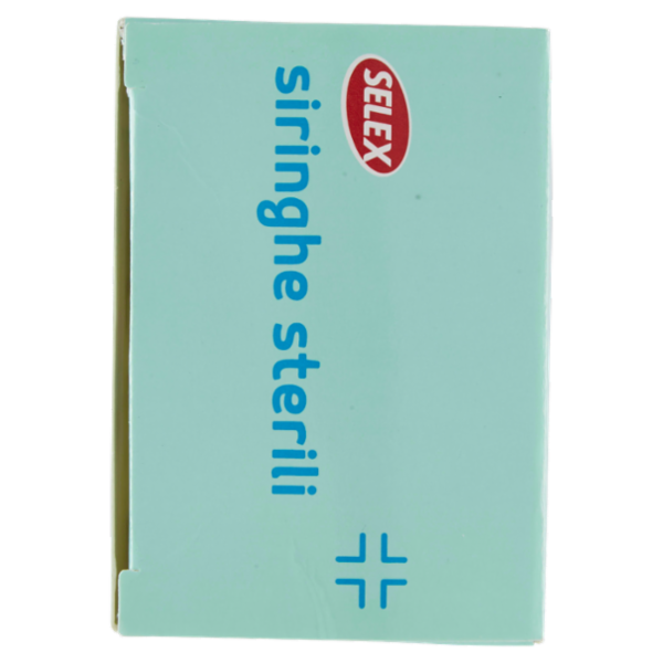Selex Siringhe Sterili con Ago Indolore Ml 5 10 pezzi