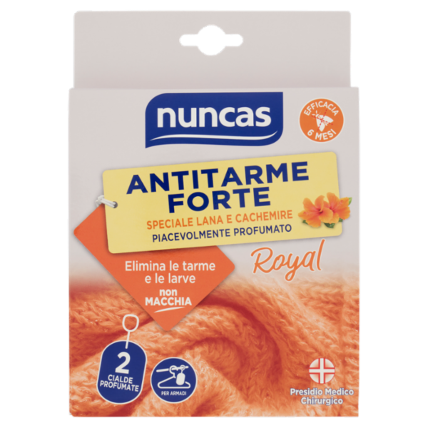 nuncas Antitarme Forte Royal 2 pz