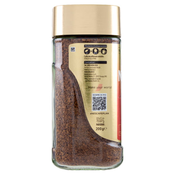 NESCAFÉ Gold Decaf Caffè Solubile Decaffeinato Barattolo 200g