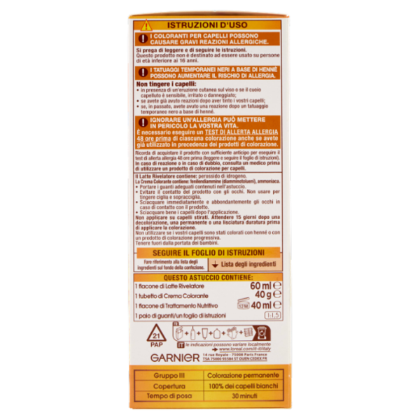 Garnier Belle Color Colorazione Permanente 110 Biondo Chiarissimo Naturale