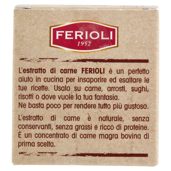 Ferioli Estratto di Carne Bovina 40 g