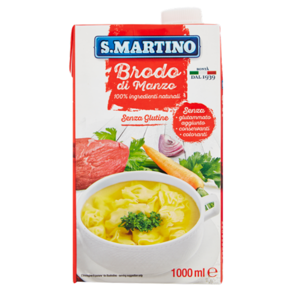 S.Martino Brodo di Manzo 1000 ml