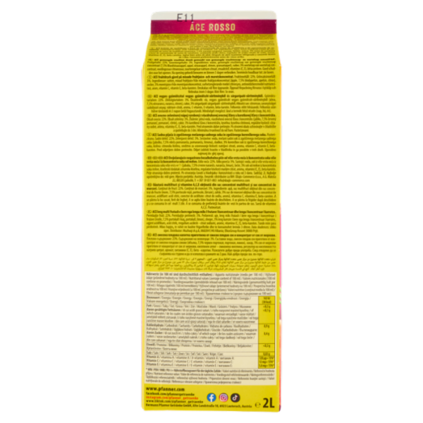 Pfanner A+C+E Rosso Arancia Rossa-Carota 2 L