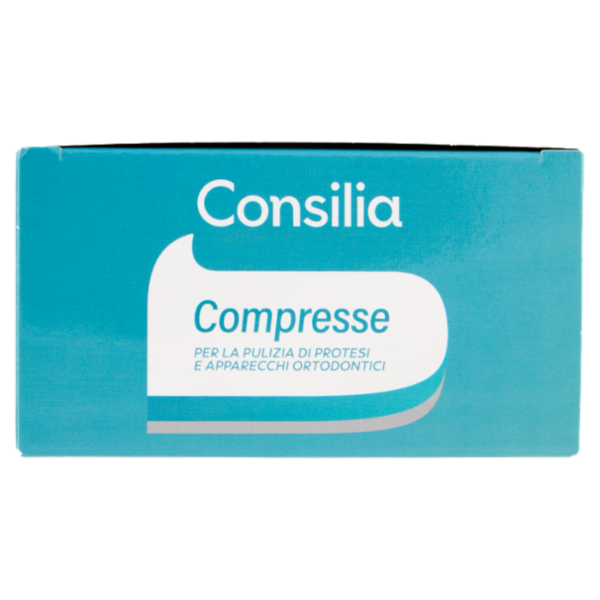 Consilia Compresse per la Pulizia di Protesi e Apparecchi Ortodontici 36 pezzi