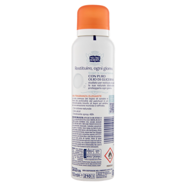 Neutro Roberts Asciutto Sandalo e Patchouli 150 ml
