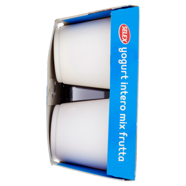 Selex Yogurt Intero Ai Gusti Assortiti: Frutti di Bosco, Albicocca, Fragola, Banana 8x125 g
