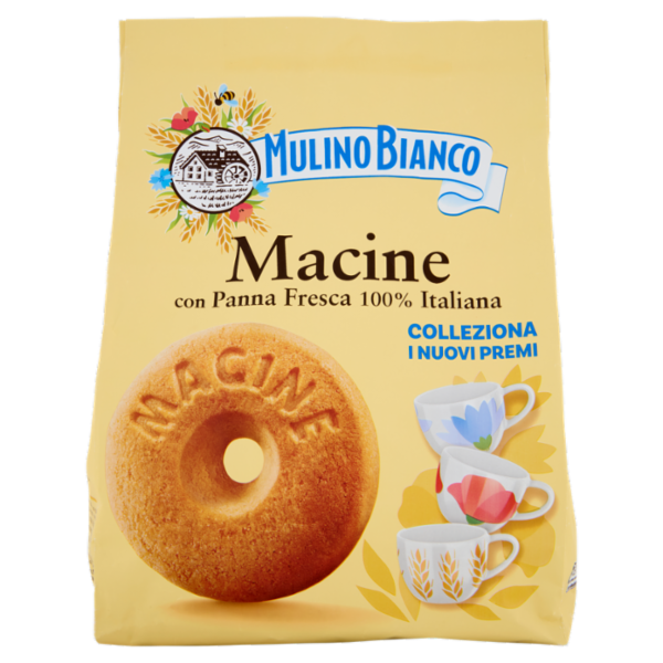 Mulino Bianco Macine Biscotti con Panna Fresca 800g