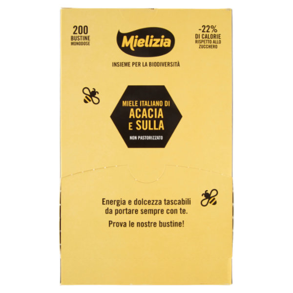 Mielizia Miele Italiano di Acacia e Sulla 200 x 5 g