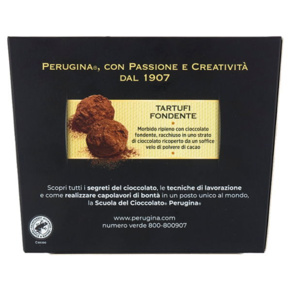 PERUGINA Tartufi Cioccolatini Fondenti Scatola 200g